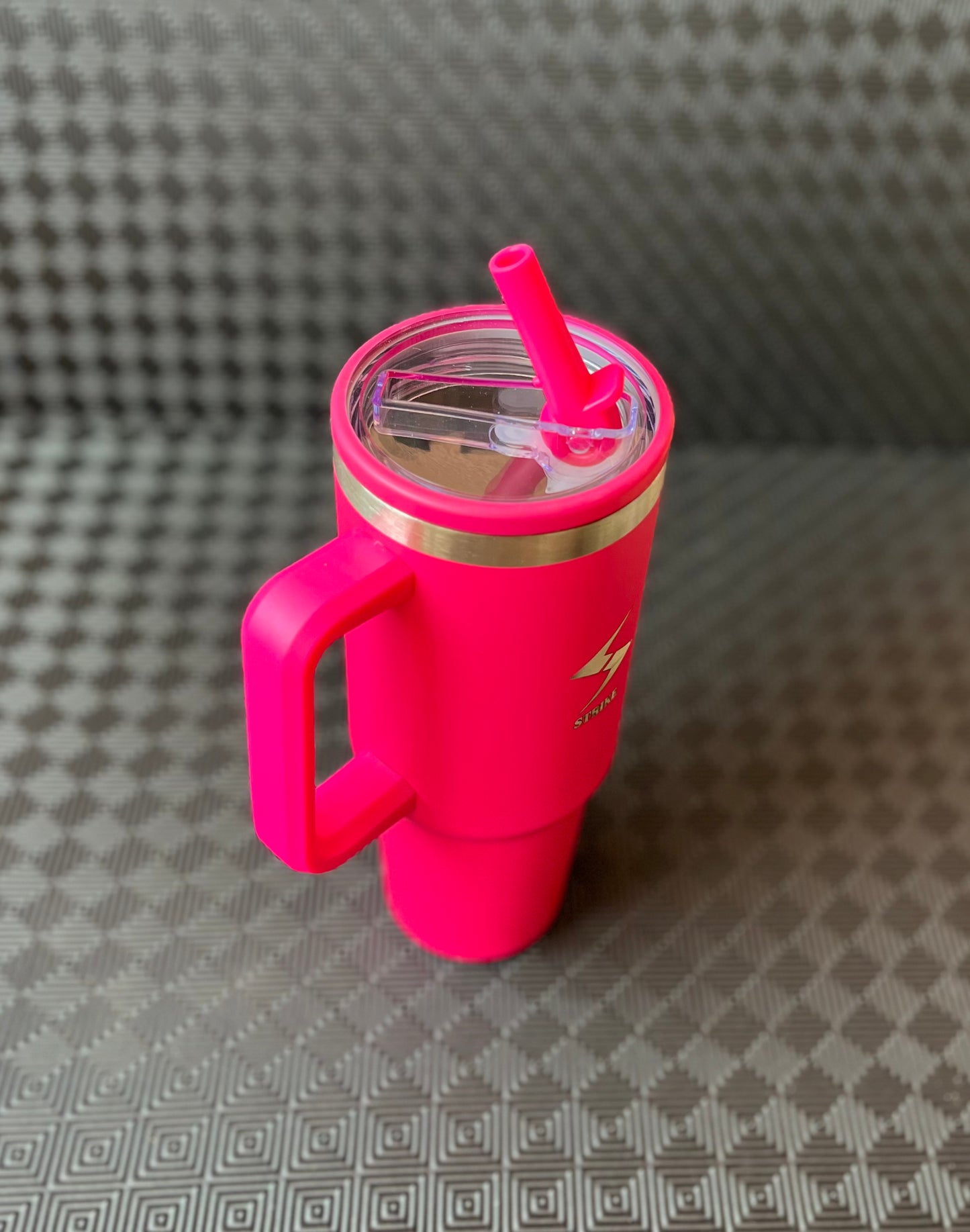 Fusion Pink Marble Water Bottle