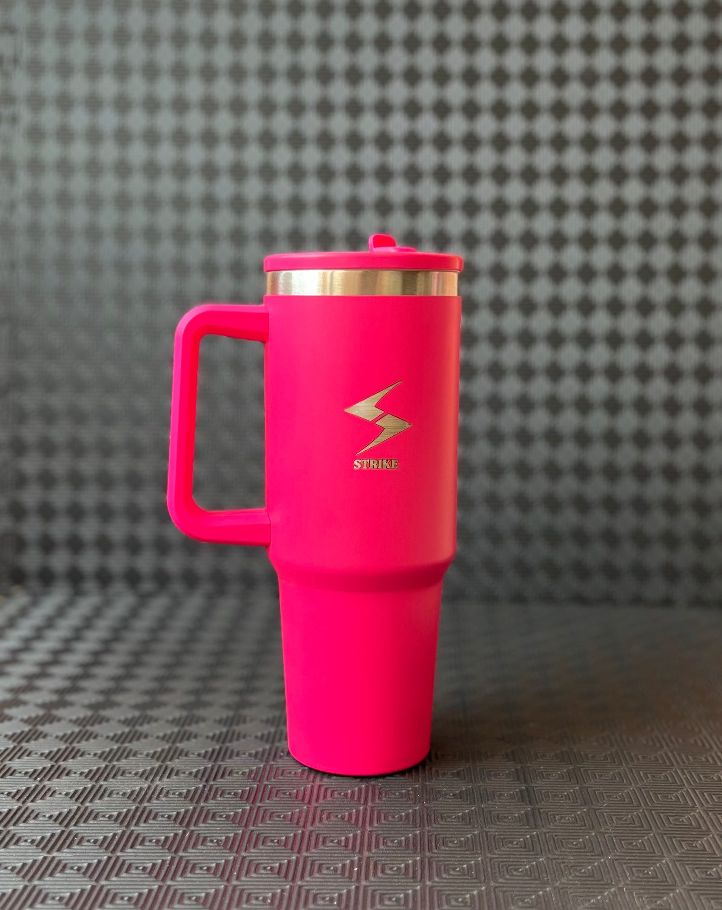 Fusion Pink Marble Water Bottle